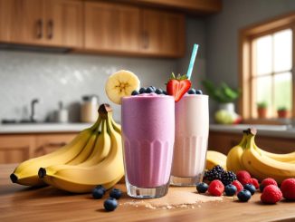 Fånga dagen med din perfekta proteinshake! illustration