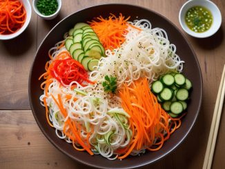 Nyttiga nudlar som gör din diet roligare! illustration