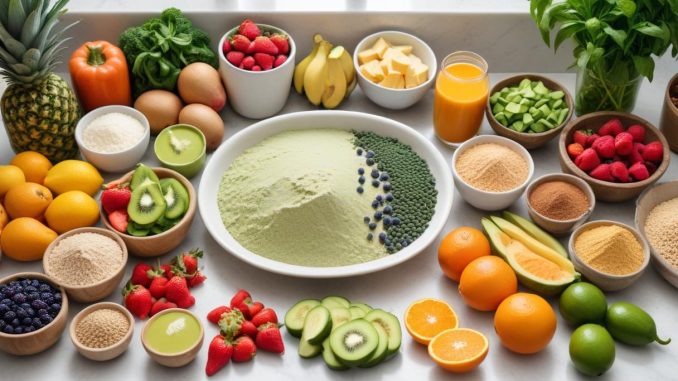 Upptäck fördelarna med veganskt proteinpulver! illustration