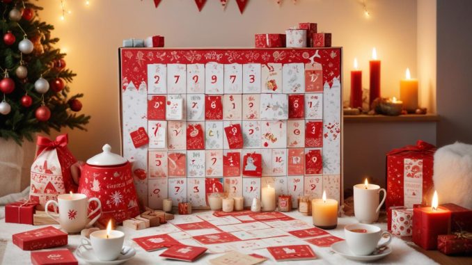 Pukka adventskalender – en smakfull julöverraskning illustration