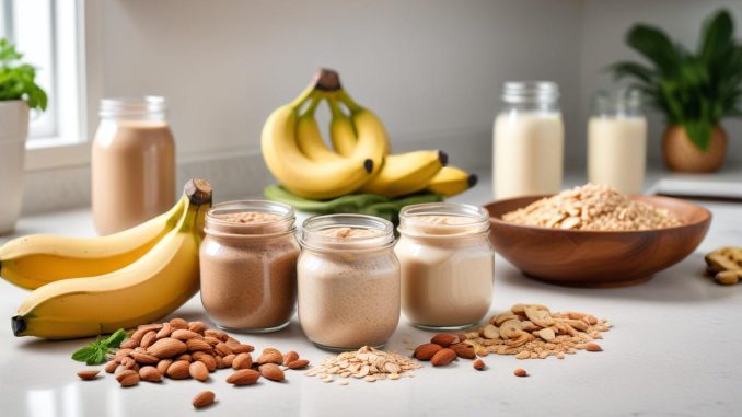 Så här gör du din egen goda proteinmix med holistic proteinpulver! illustration